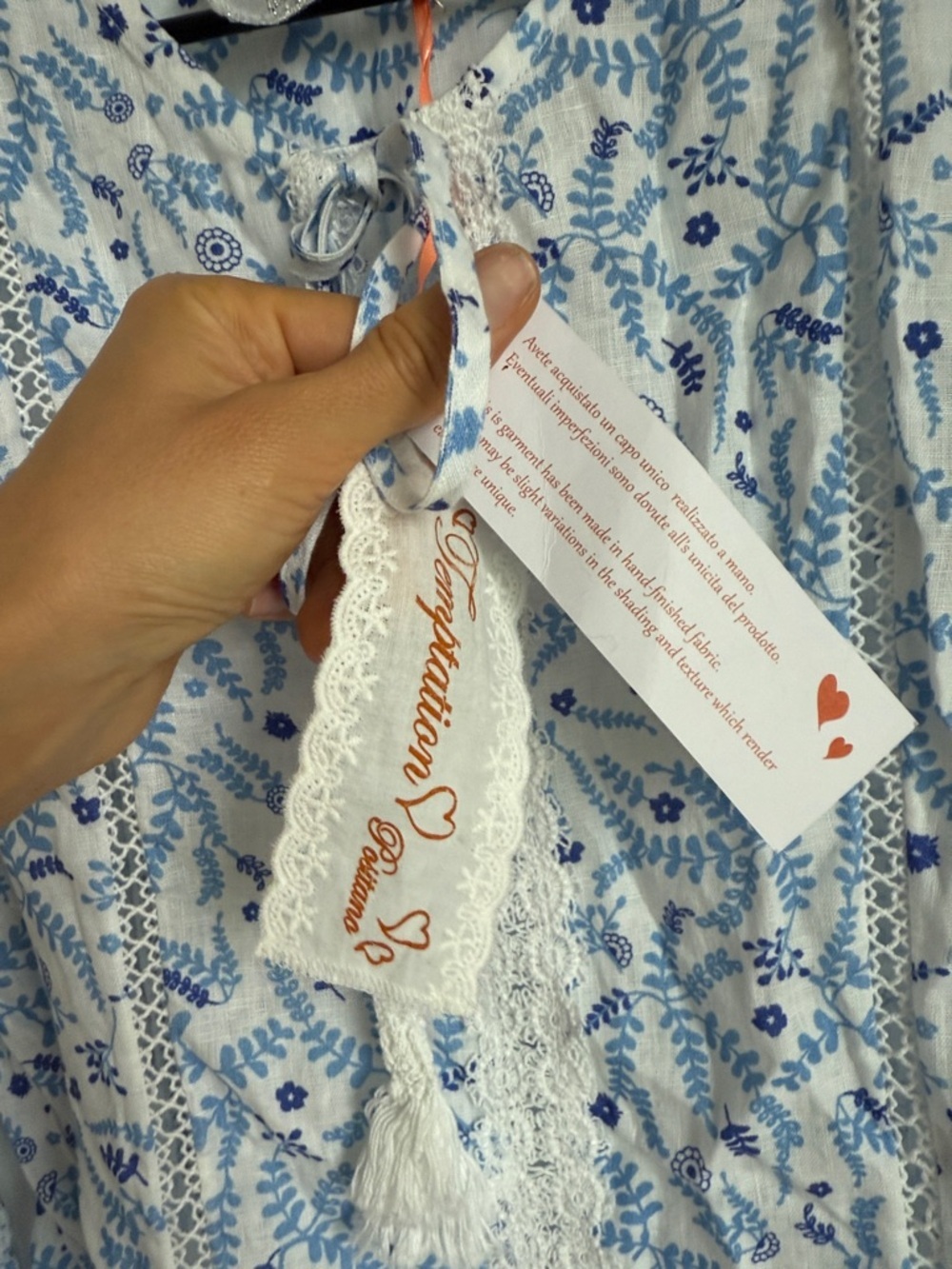 Temptation positano Asha linen dress - Picture 6 of 7